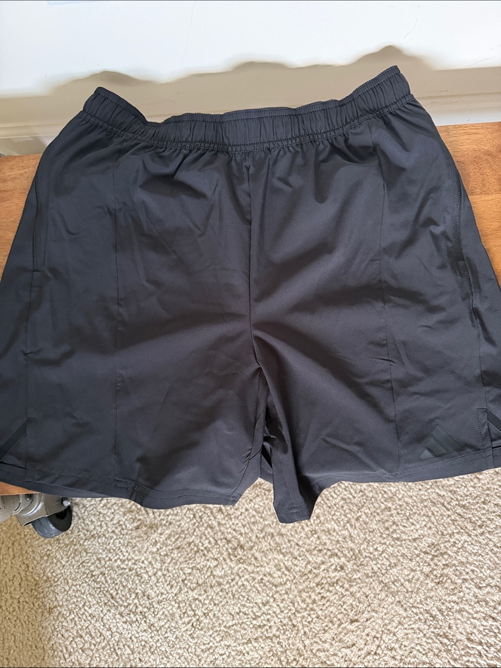 adidas Black Athletic Training Shorts